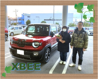 オシャレなクロスビー納車しました